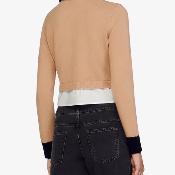 Dale cropped wool and cashmere-blend jumper - Picture 3 of 4